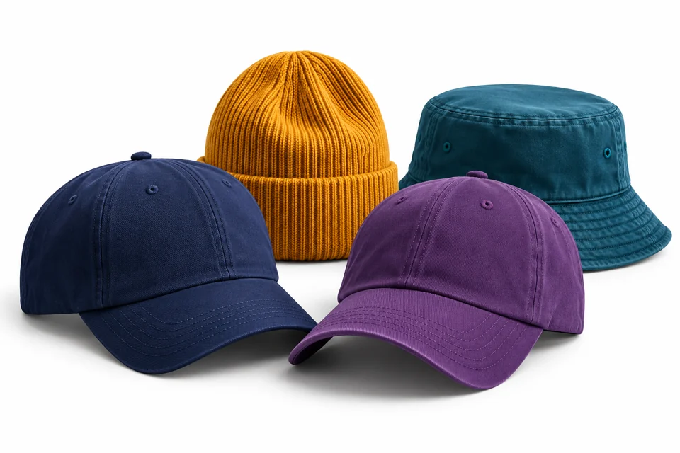 Headwear & Casualwear &mdash; illustrative category image