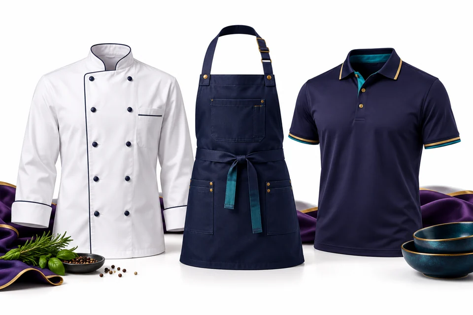 Hospitality Apparel &mdash; illustrative category image