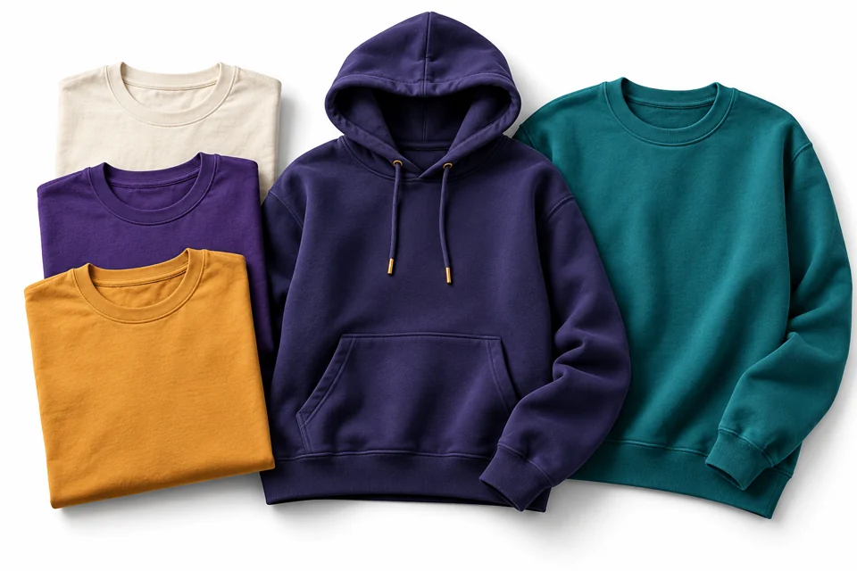 Premium Tees & Fleece &mdash; illustrative category image